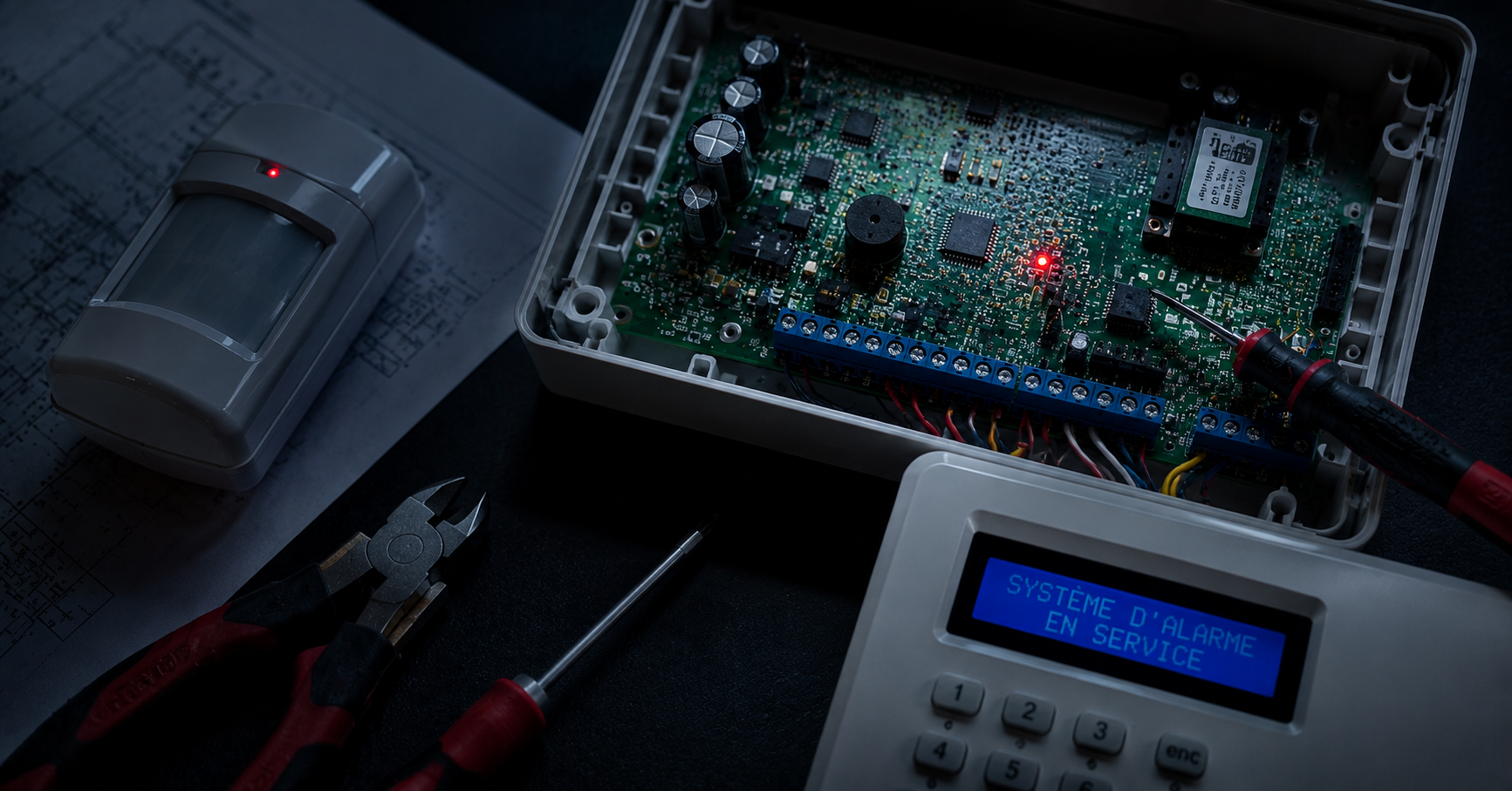 av protection interface dep alarme